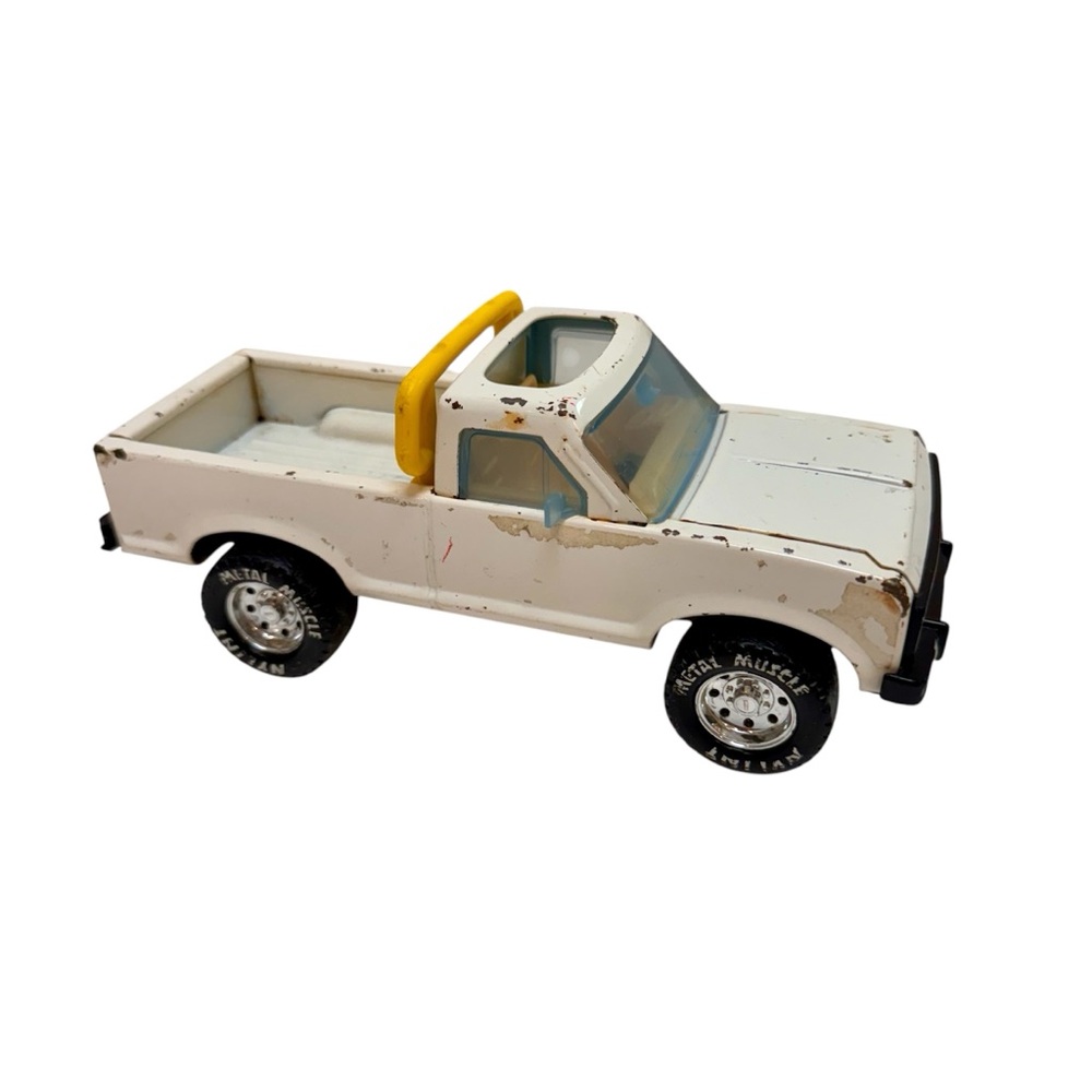 Vintage Nylint 8” Pressed Metal & Plastic Pick Up Truck Metal Muscle USA